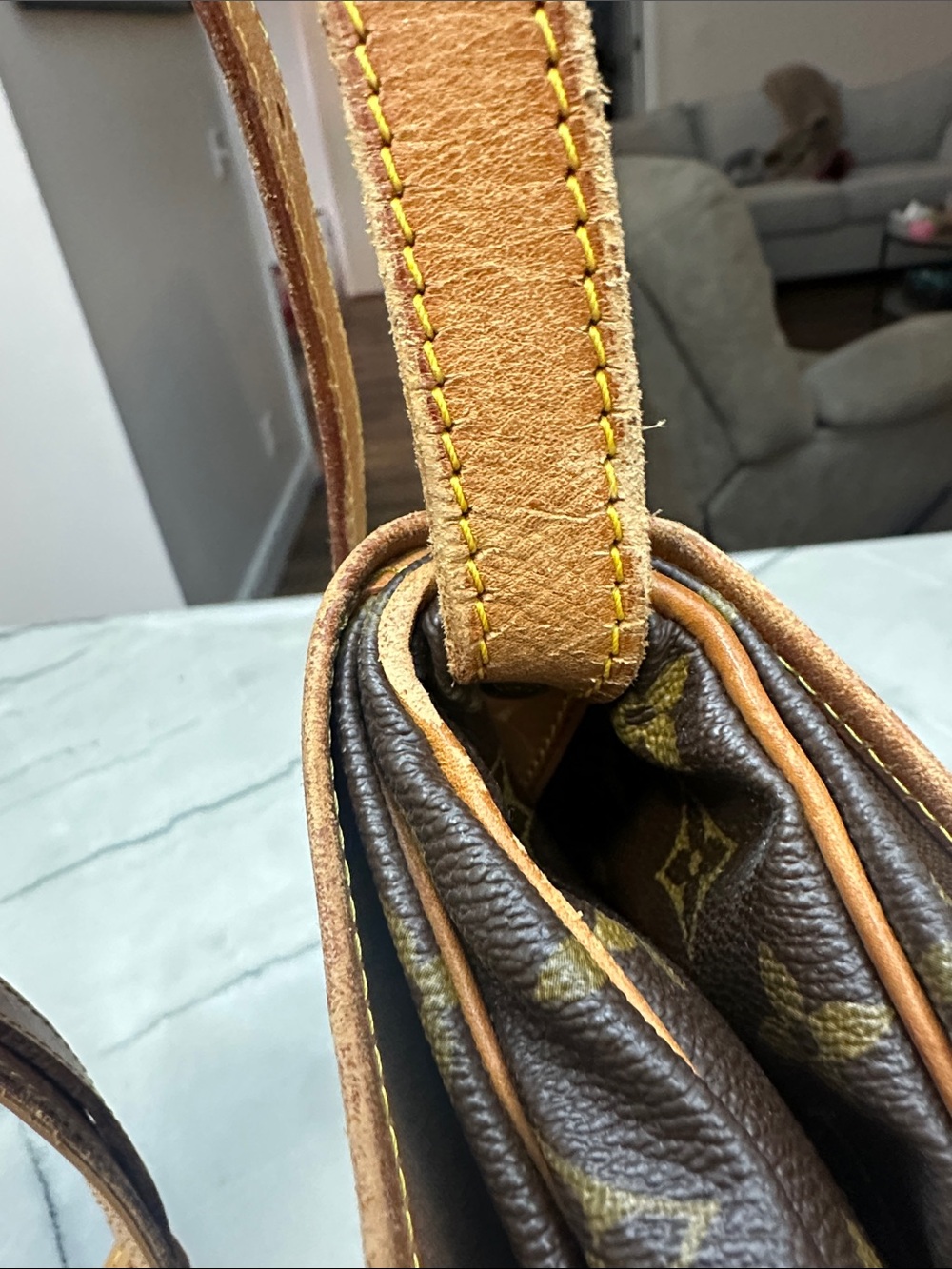 Authentic Louis Vuitton Monogram ,Saumur 30 - Picture 15 of 16